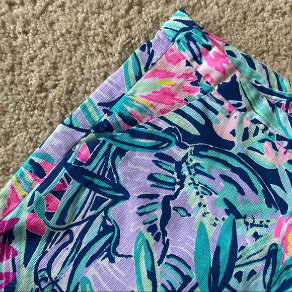 💐SOLD💐 Lilly Pulitzer Magnolia Shorts Slathouse Soirée Size 00 - Picture 4 of 5